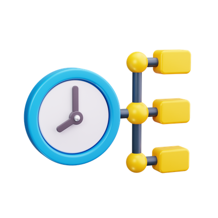 Chronologie  3D Icon