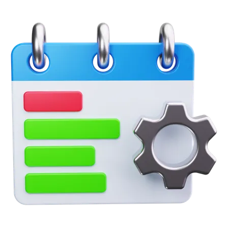 Chronologie  3D Icon