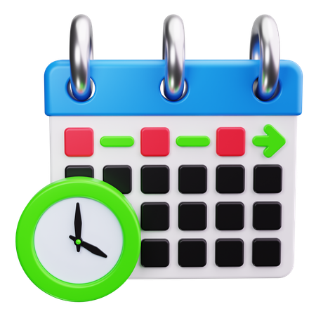 Chronologie  3D Icon