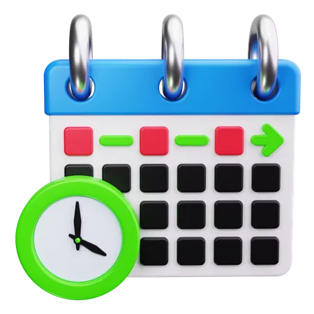 Chronologie  3D Icon