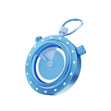 Chronomètre  3D Icon