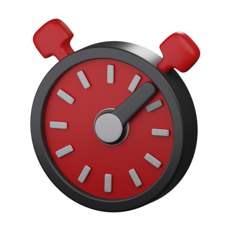 Chronomètre  3D Icon