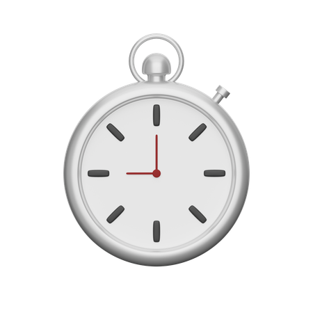 Chronomètre  3D Icon