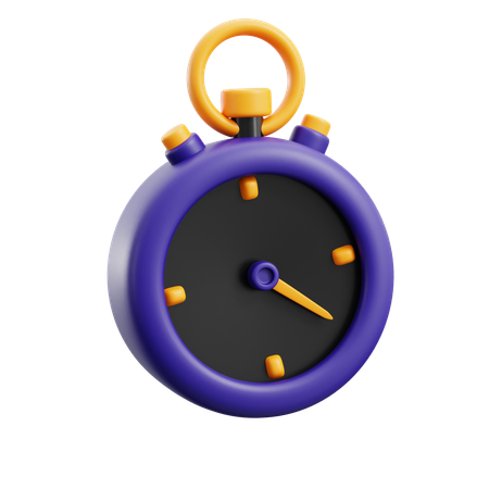 Chronomètre  3D Icon