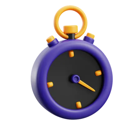 Chronomètre  3D Icon