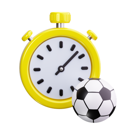 Chronomètre  3D Icon