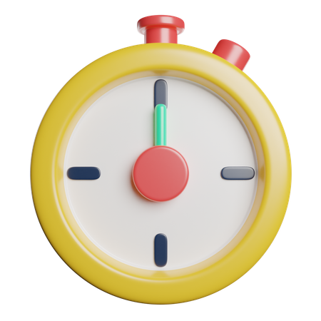 Chronomètre  3D Icon