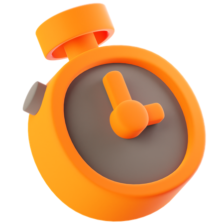 Chronomètre  3D Icon