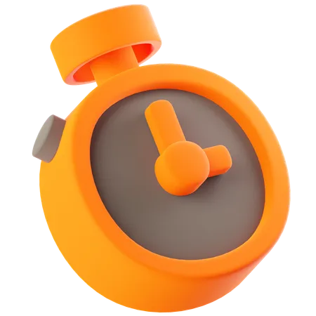 Chronomètre  3D Icon