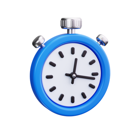 Chronomètre  3D Icon