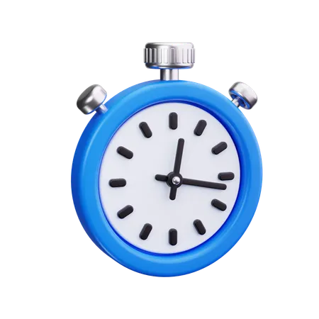 Chronomètre  3D Icon