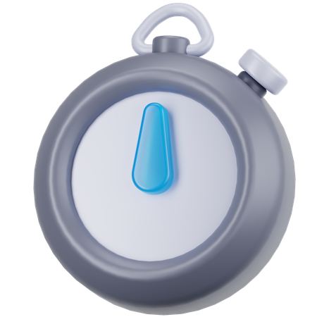 Chronomètre  3D Icon