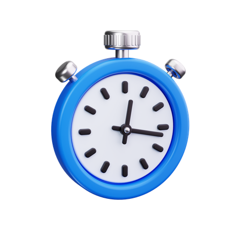 Chronomètre  3D Icon