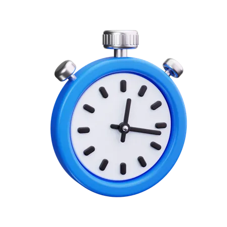 Chronomètre  3D Icon