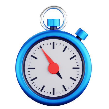 Chronomètre  3D Icon