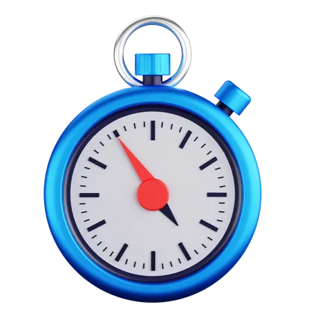 Chronomètre  3D Icon