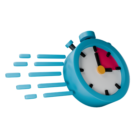 Chronomètre  3D Icon