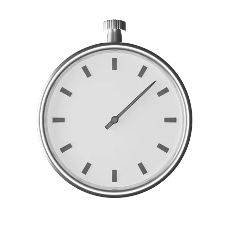 Chronomètre  3D Icon