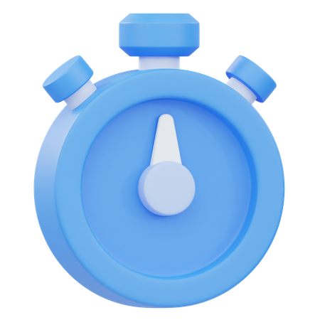 Chronomètre  3D Icon