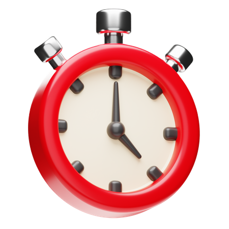 Chronomètre  3D Icon