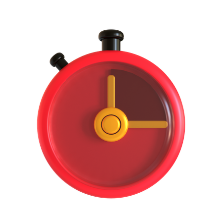 Chronomètre  3D Icon