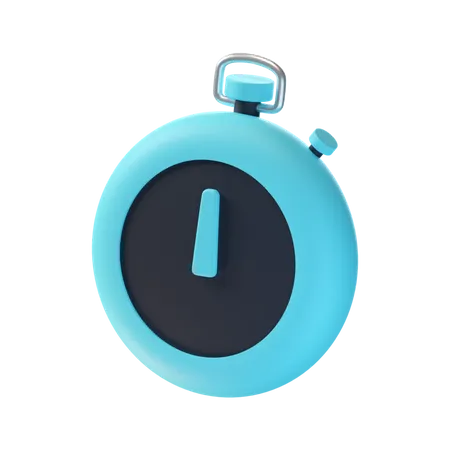 Chronomètre  3D Icon