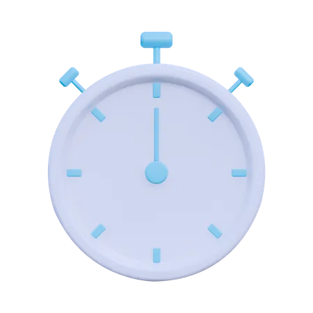 Chronomètre  3D Icon