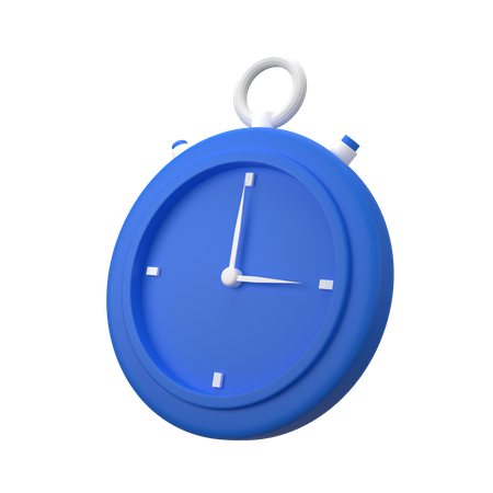 Chronomètre  3D Icon