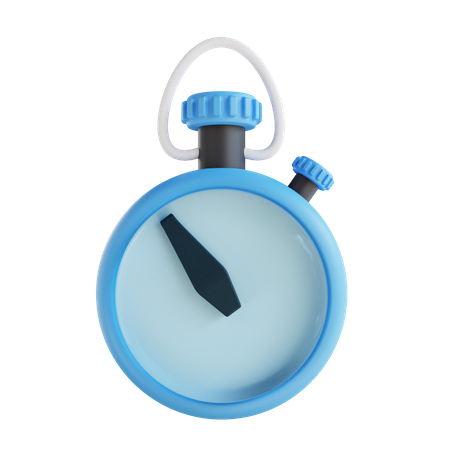 Chronomètre  3D Icon