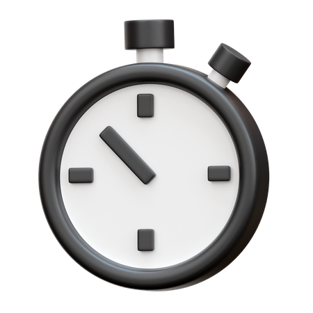 Chronomètre  3D Icon