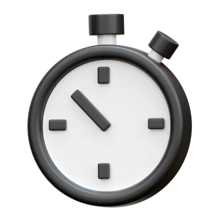 Chronomètre  3D Icon