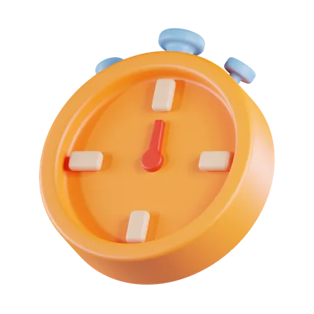 Chronomètre  3D Icon