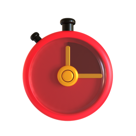 Chronomètre  3D Icon