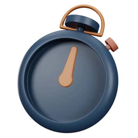 Chronomètre  3D Icon