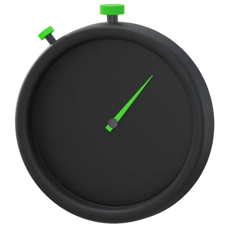 Chronomètre  3D Icon