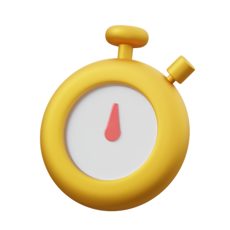 Chronomètre  3D Icon