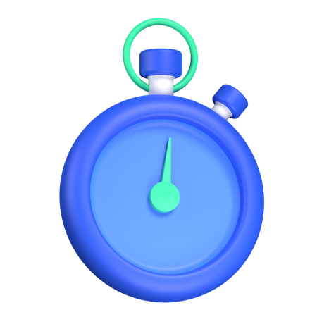 Chronomètre  3D Icon