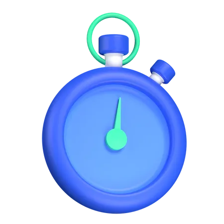 Chronomètre  3D Icon