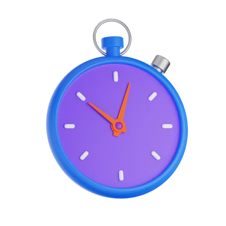 Chronomètre  3D Icon