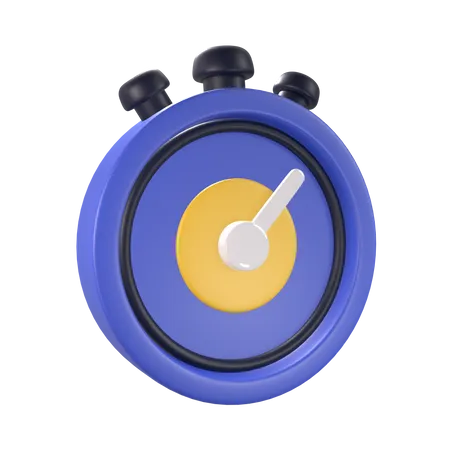 Chronomètre  3D Icon