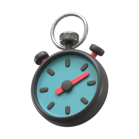 Chronomètre  3D Icon