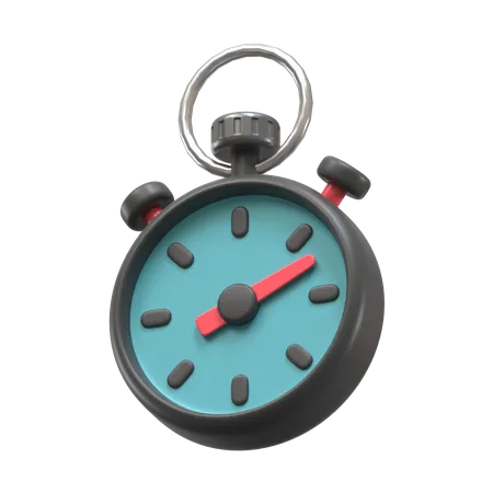 Chronomètre  3D Icon