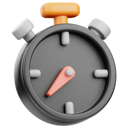 Chronomètre  3D Icon