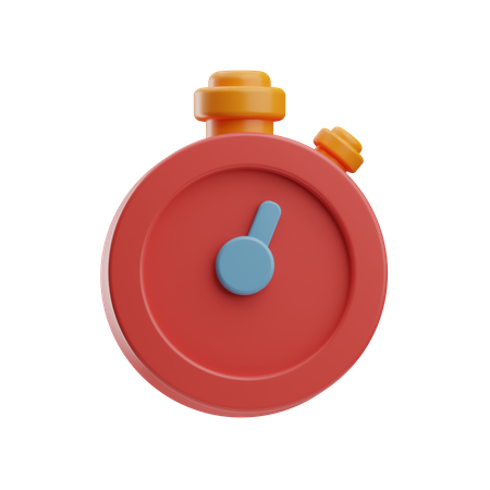 Chronomètre  3D Icon