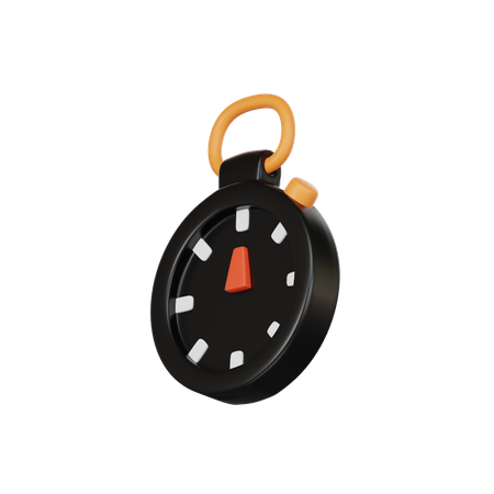 Chronomètre  3D Icon