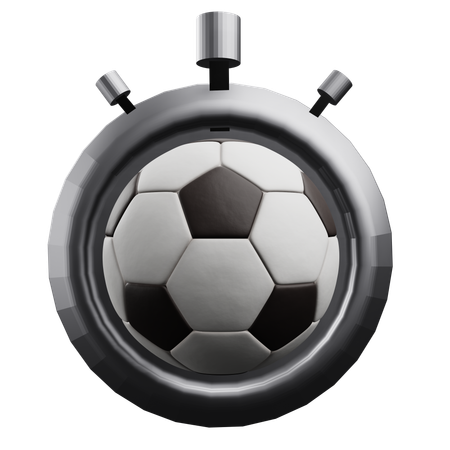 Chronomètre de football  3D Icon