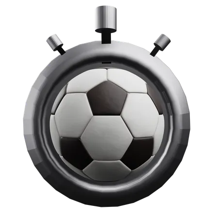 Chronomètre de football  3D Icon