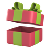 open gift emoji
