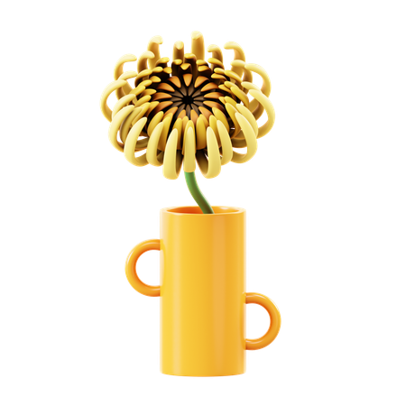 Chrysanthemum  3D Icon