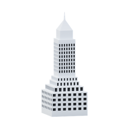 Chrysler Building  3D Icon